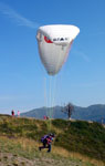Tandem takeoff at Mayrhofen
