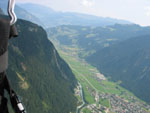 Glider on ground