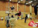 Zip slide deployment