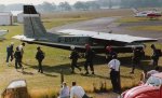 Preparing for flight